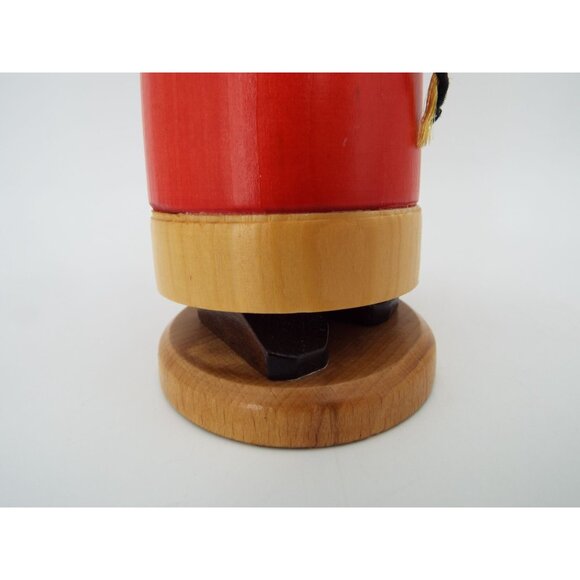 Erzgebirgische Handarbeit Germany Wooden Santa Figurine - Picture 11 of 11